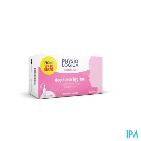 Physiologica Isonasal Unidose 50+10x5ml Promo