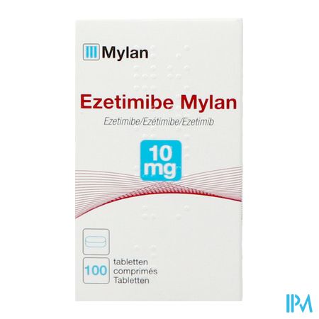 Ezetimibe Mylan Pi Pharma 10mg Tabl 100 Pip 1