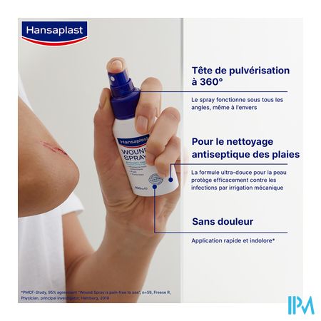 Hansaplast Spray Plaies 100ml 2