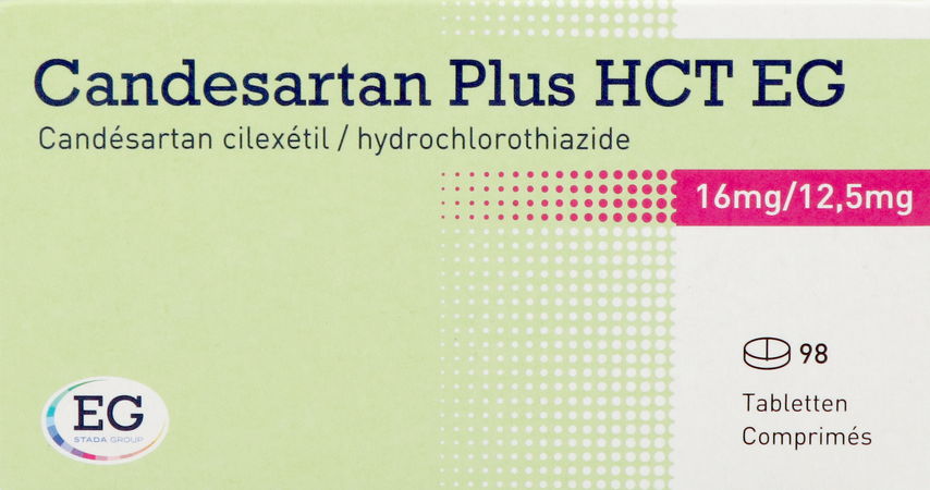 Candesartan Plus Hct EG 16Mg Tabl 98X16Mg/12,5Mg 2