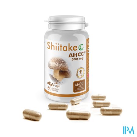 Soria Shiitake Ahcc Caps 60x600mg