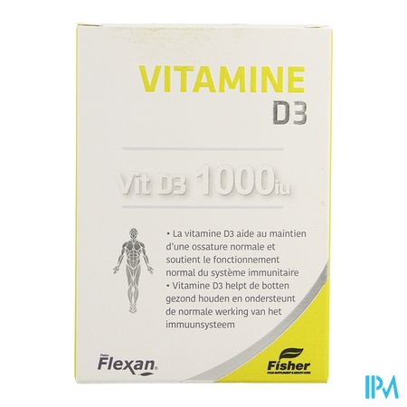 Fisher Flexan Vit D3 1000 Iu Caps 60 1