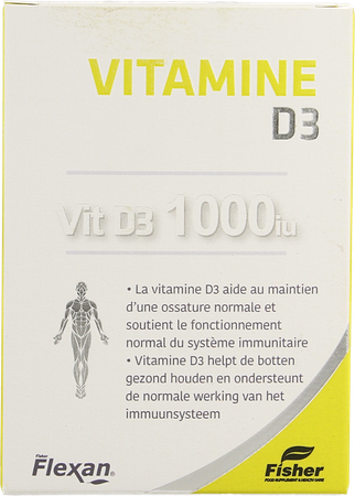 Fisher Flexan Vit D3 1000 Iu Caps 60 1