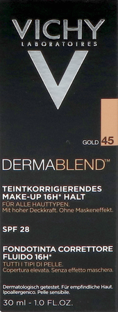 Vichy Fdt Dermablend Fluide 45 Gold 30ml 2