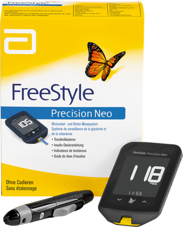 Freestyle Precision Neo Bloedglucosemeter Startkit 4