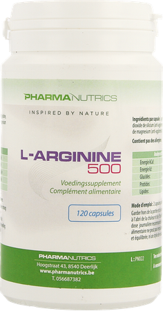 l Arginine V-caps 120 Pharmanutrics 3