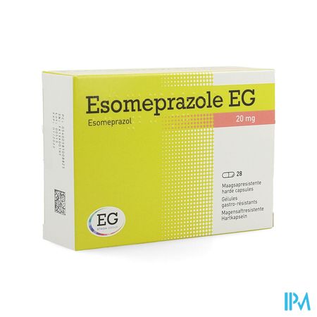 Esomeprazole EG 20Mg Caps Gastro Resist 28X20Mg