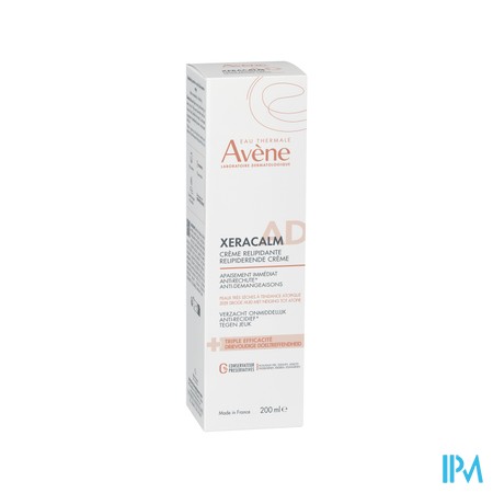 Avene Xeracalm Ad Creme Relipiderend 200ml Nf