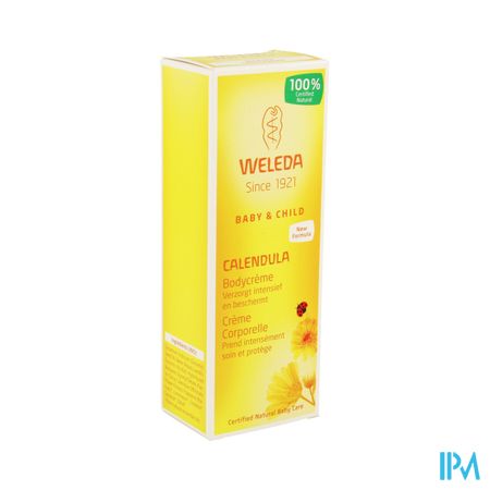 Weleda Calendula Creme Corporelle Tube 75ml