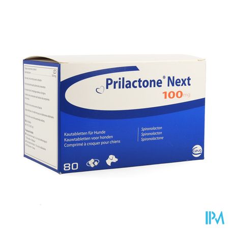 Prilactone Next 100mg Kauwtabl 80