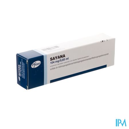 Sayana 104mg/0,65ml Susp Inj Ser Preremplie 1