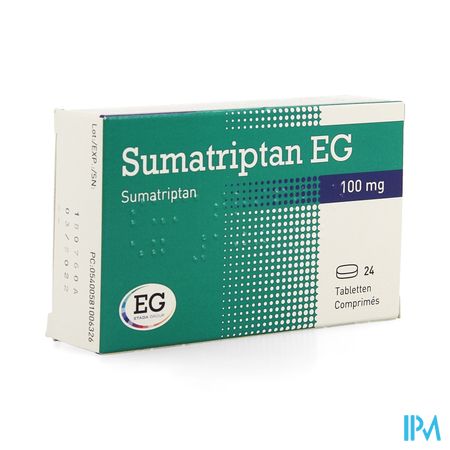 Sumatriptan EG 100Mg Tabl 24