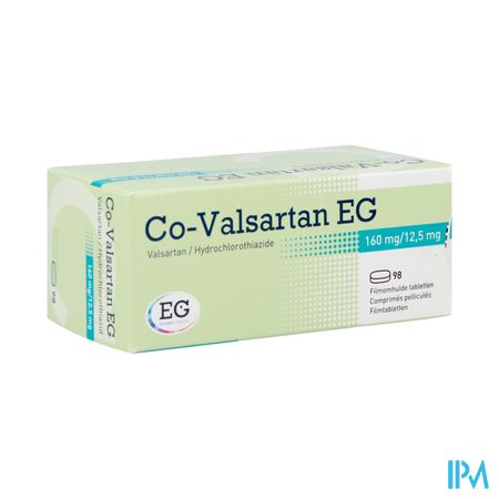 Co Valsartan EG 160Mg/12,5Mg Comp 98