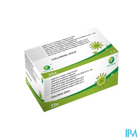 Green Spring Sars-cov-2 Antigen Rapid Test Kit 25