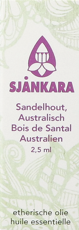 Sjankara Sandelhout Australisch Ess. Olie Bio2,5ml 1
