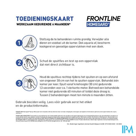 Frontline Homegard Spray 250ml 3