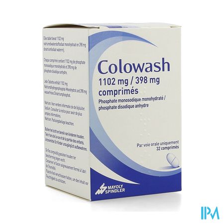 Colowash 1102mg/398mg Comp 32