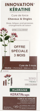 Klorane Capil. Keratin Caps 3x30 Nf 3