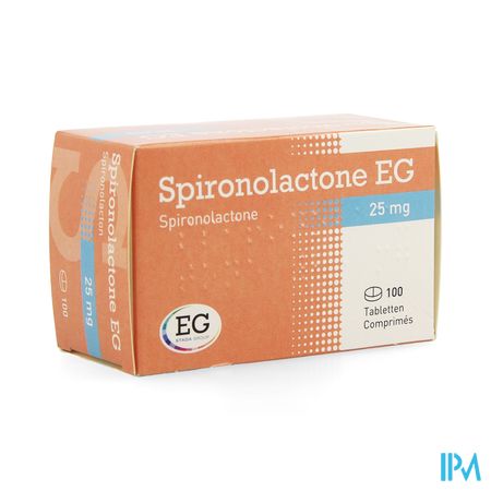 Spironolactone EG Tabl100X25Mg