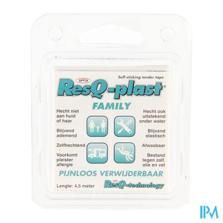 Resq-plast Family 4,5mx25mm Turquoise 1 2