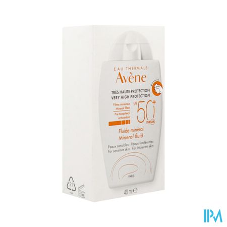 Avene Zon Spf50+ Minerale Fluide 40ml