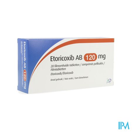 Etoricoxib Ab 120mg Filmomh Tabl 28 X 120mg