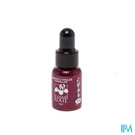 Lisandra Cosmenail Vao Mini 115 Rouge Metal 5ml