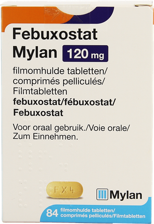 Febuxostat Viatris 120mg Filmomh Tabl 84 1
