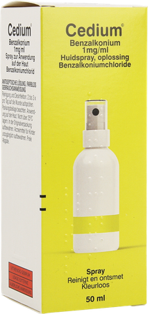 Cedium Benzalkonium Spray 50ml 1