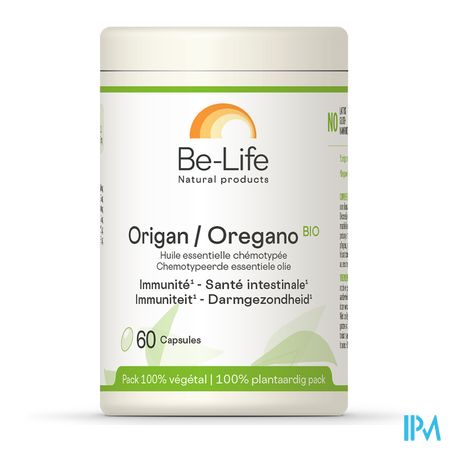 Oregano Ess Olie Bio Be Life Caps 60