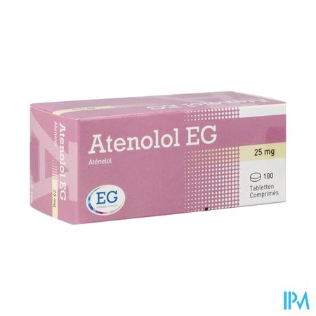 Atenolol EG Comp 100X 25Mg