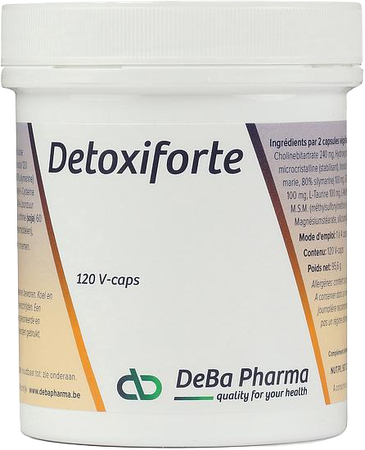 Detoxiforte V-caps 120 Deba 3
