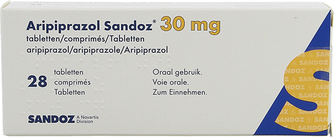 Aripiprazol Sandoz 30mg Comp 28 X 30mg 3