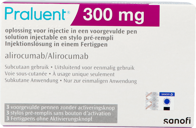 Praluent 300mg Opl Inj Voorgevulde Pen 3 X 300mg 1
