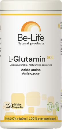 Glutamin 800 Be Life Gel 120 1