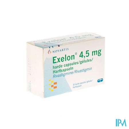 Exelon Caps 56 X 4,5mg