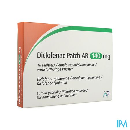 Diclofenac Patch Ab 140mg Emplatre 10