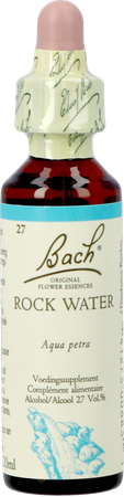 Bach Flower Remedie 27 Rock Water 20ml 2