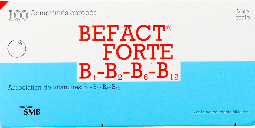 Befact Forte B1-b2-b6-b12 Omhulde Tabl 100 1