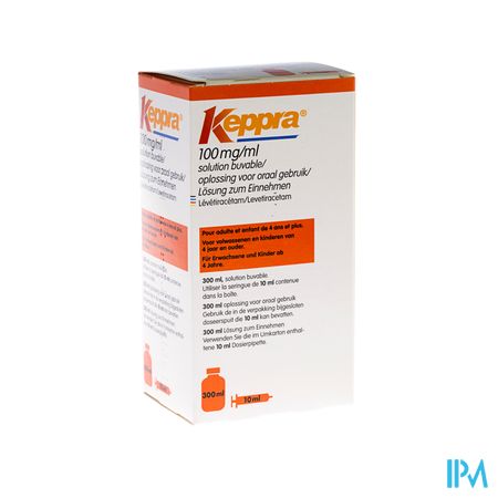 Keppra 100mg/ml sirop (300ml – ser. 10ml) 2