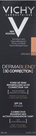 Vichy Fdt Dermablend Correction 3d 55 30ml 2