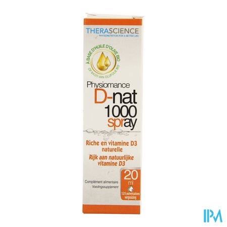 D-nat 1000 Spray 20ml Physiomance Phy303 1