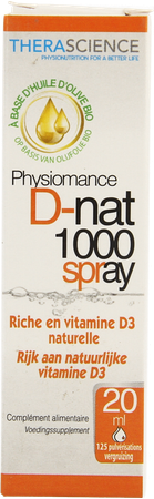 D-nat 1000 Spray 20ml Physiomance Phy303 3