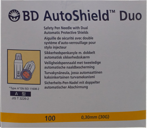 Bd Autoshield Pennaald Duo 5mm 100 329605 2