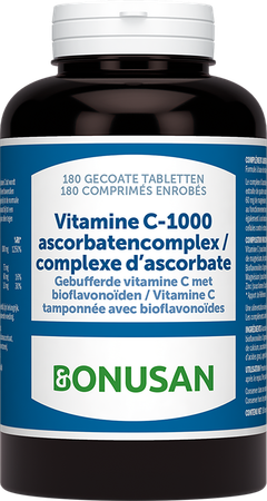 Vitamine C-1000 Ascorbatencomplex Comp 180 Bonusan 3