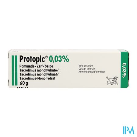 Protopic 0,03 % Pommade-zalf 60g 2