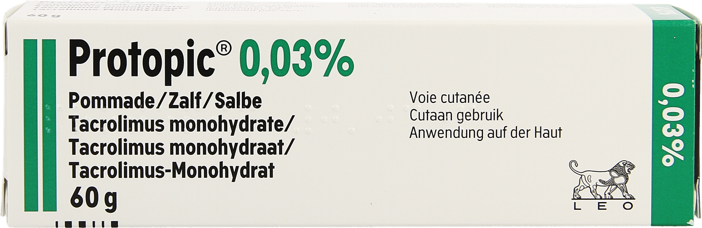 Protopic 0,03 % Pommade-zalf 60g 2