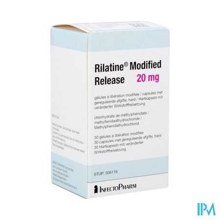 Rilatine Modified Release 20mg Caps 30x20mg