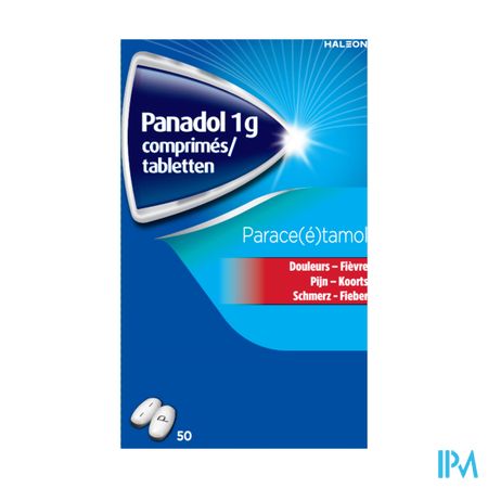 Panadol Blister Tabl 50x1g