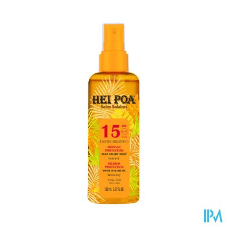 Hei Poa Huile Seche Tiare Spf15 Moy Protect 150ml